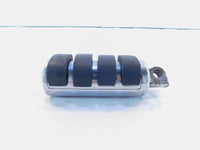 Harley Touring FXR Dyna Sportster & Softail Black Chrome Peg Footpeg Footrests - C3 Cycle