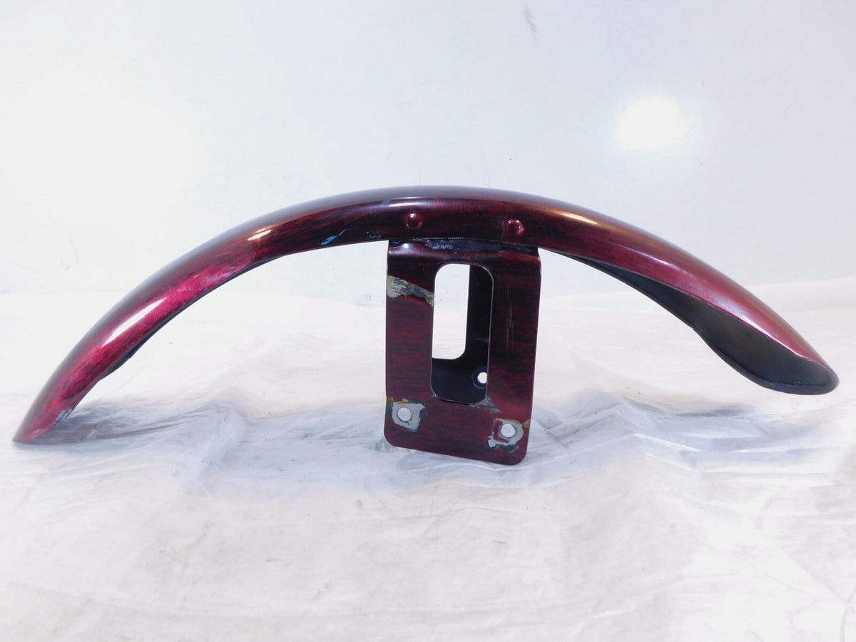 Harley Davidson Sportster 883 & 1200 & Dyna Cherry Red Front Wheel Cover Fender - C3 Cycle