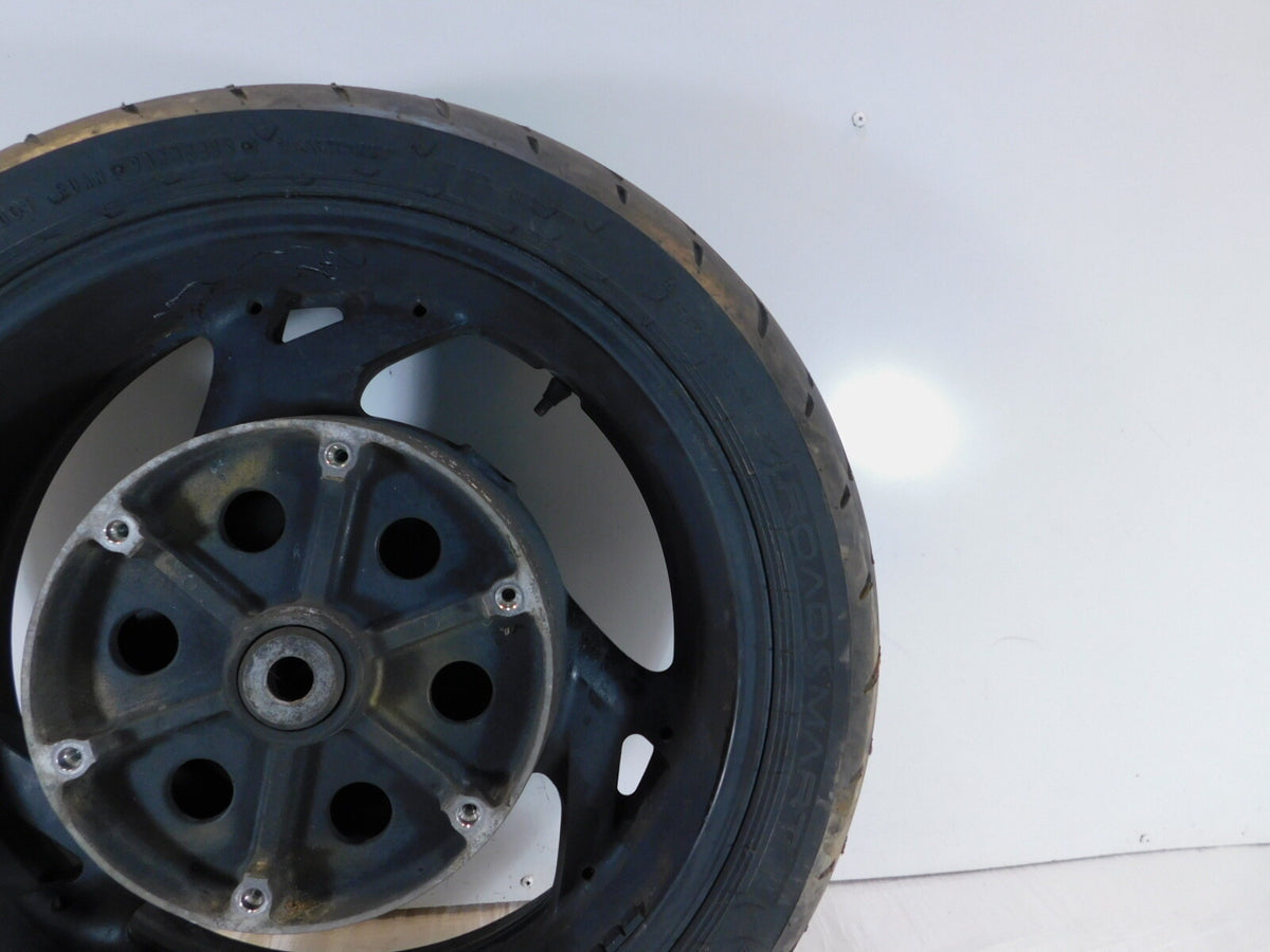 2003 Honda ST1300 ST1300A ST1300AC Black Cast Rear Wheel Rim & Tire - C3 Cycle