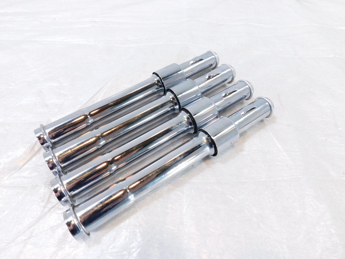 Set Harley Davidson Electra Glide Dyna & Softail Push Rod Pushrod Cover Tubes - C3 Cycle