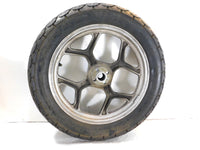 BMW K75 K75S K75RT K75T & K100 K100LT K100RS Silver Cast Rear Wheel Rim 2.75x17" - C3 Cycle