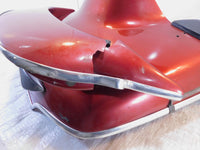 01-02 Honda Goldwing GL1800 Illusion Red Rear Storage Trunk Top Cover -For Parts