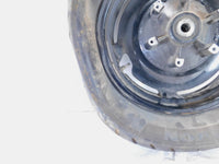 1996 1997 1998 Yamaha V-Max 1200 VMX12 OEM Black Cast Rear Wheel Rim Tire -Bent - C3 Cycle