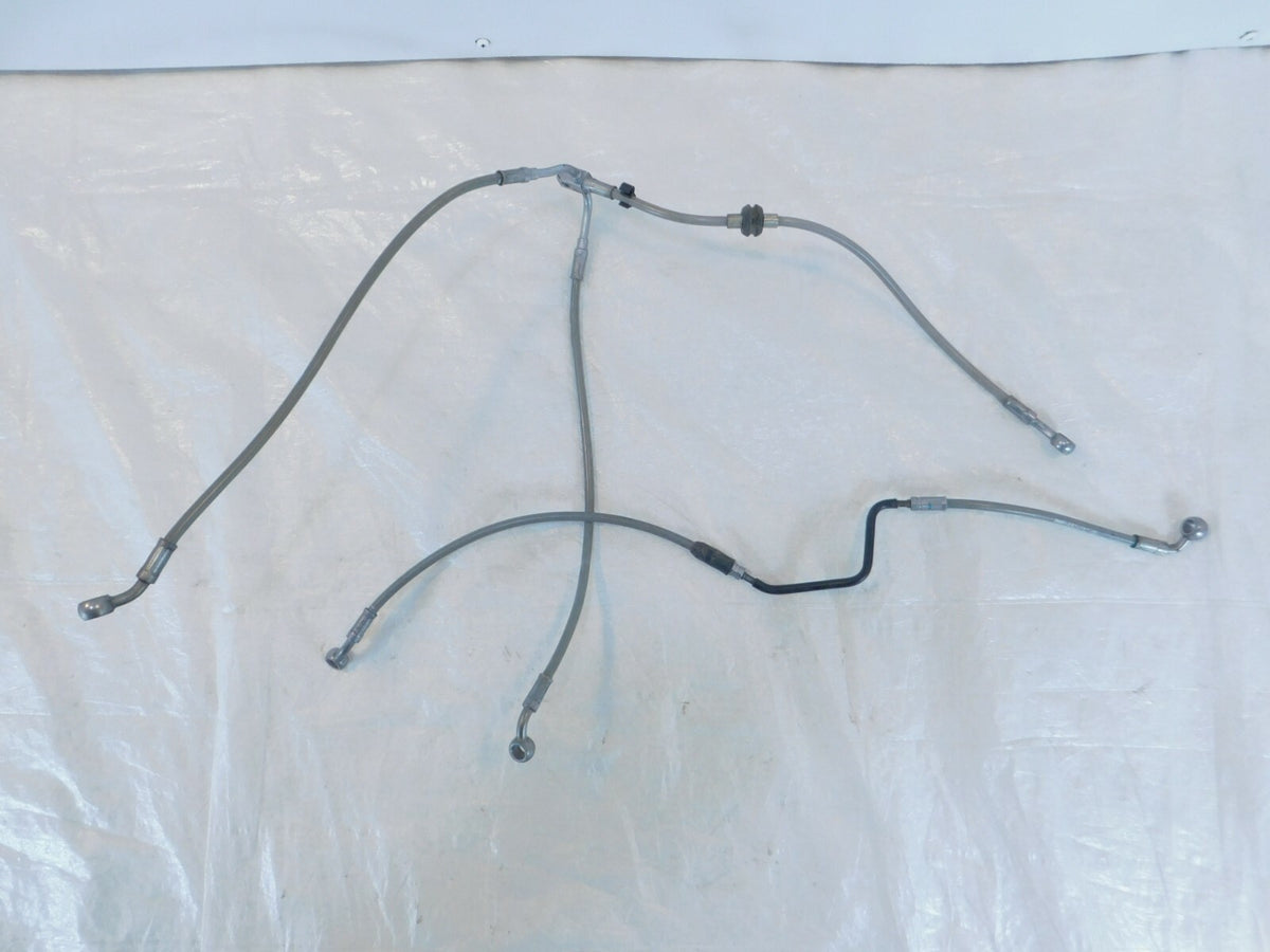BMW R1200R R1200RS R1250R R1250RS Front Wheel Brake Caliper Pump Hose Pipe Lines - C3 Cycle