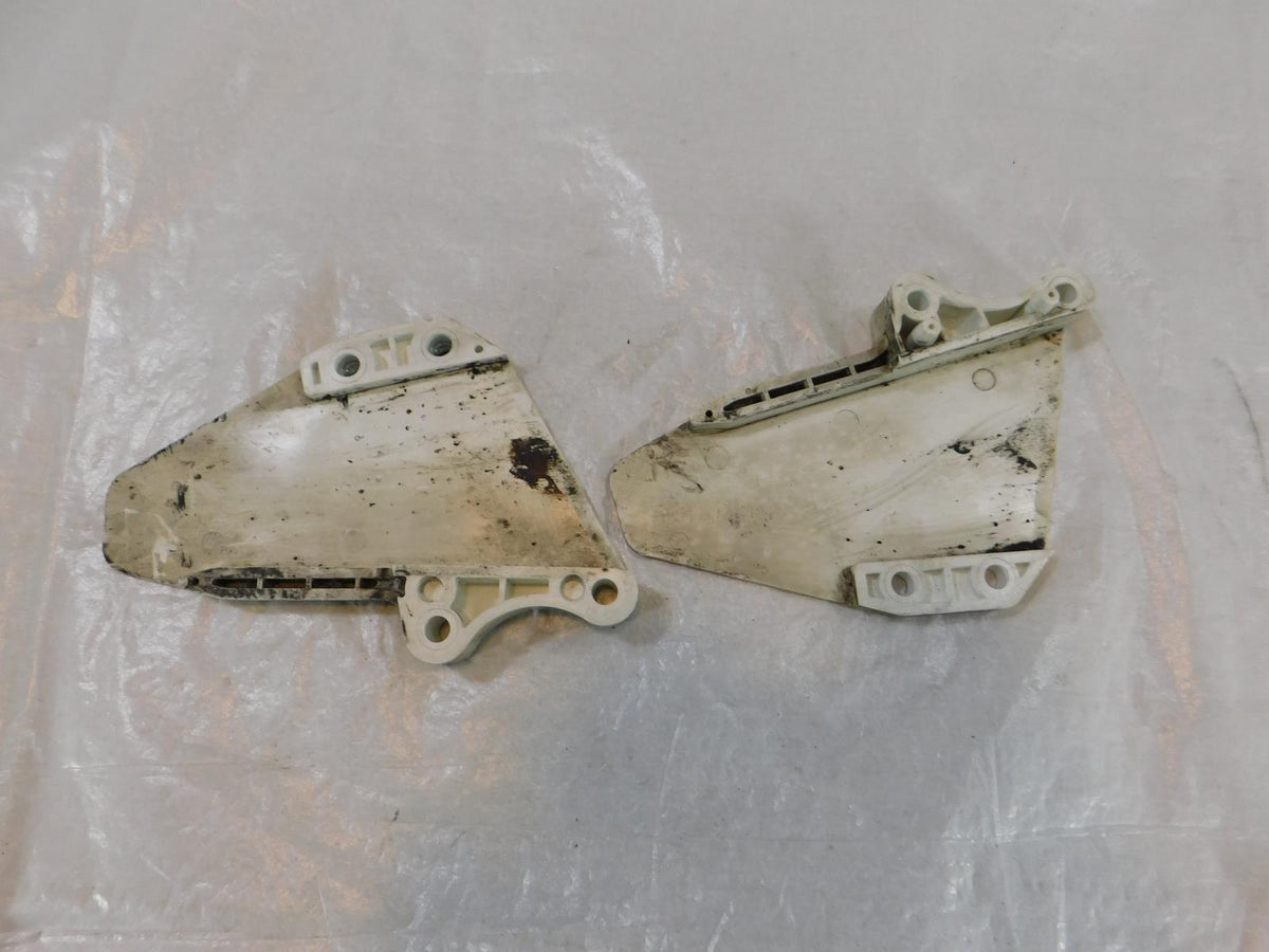 Kawasaki KLX250S KLX 250 Rear Wheel Left/Right Drive Chain Guard Cover Guides - C3 Cycle