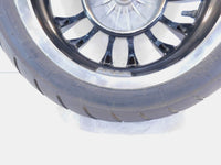 Piaggio Vespa Sprint 50 125 150 Black Spoked Rear Wheel Rim w/ Tire 12x3 - C3 Cycle