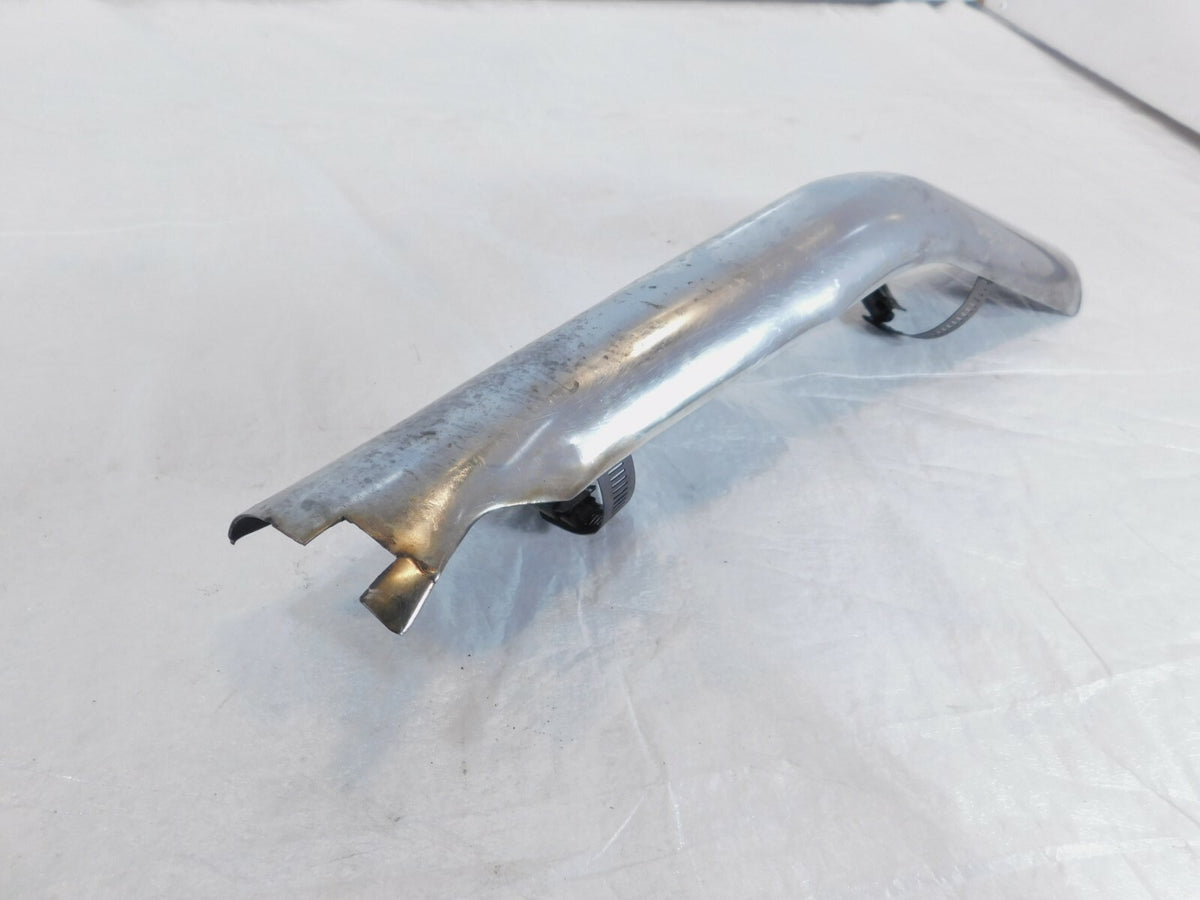 1981-1983 Harley Electra Glide Shovelhead Rear Exhaust Header Pipe Cover Shield - C3 Cycle