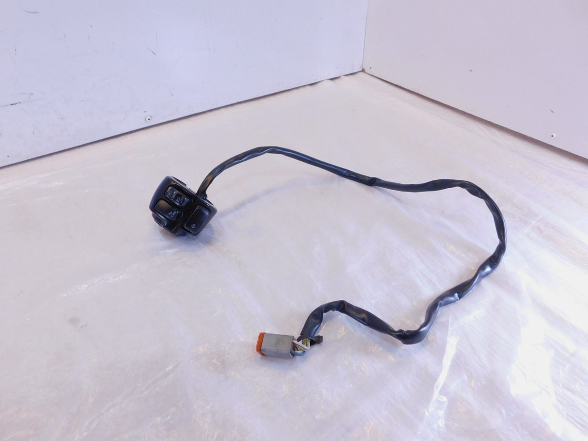 Harley Chrome  Softail Dyna Sportster Left Handlebar Horn Turn Signal Switches - C3 Cycle