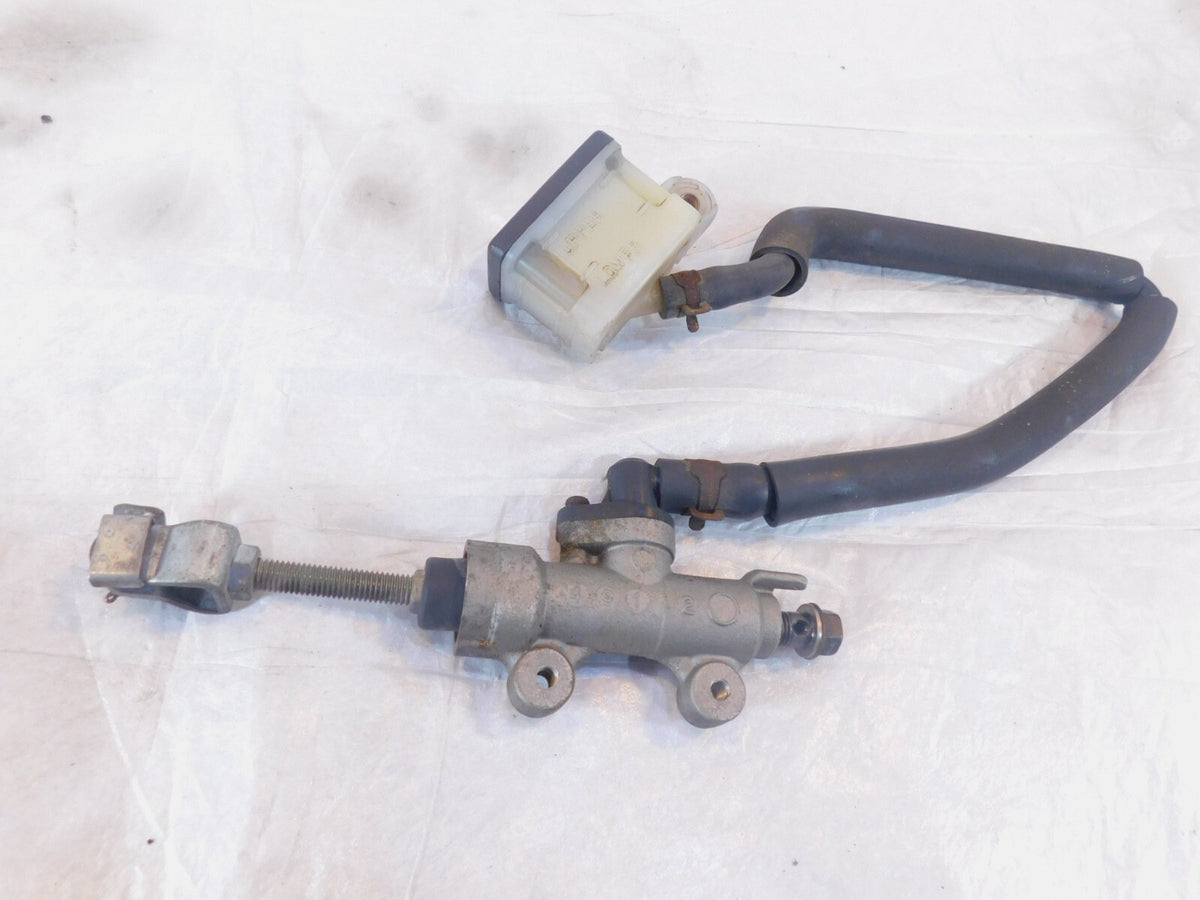 1995 95 Honda CB1000 CB 1000 Silver Rear Wheel Brake Master Cylinder w/ Push Rod - C3 Cycle