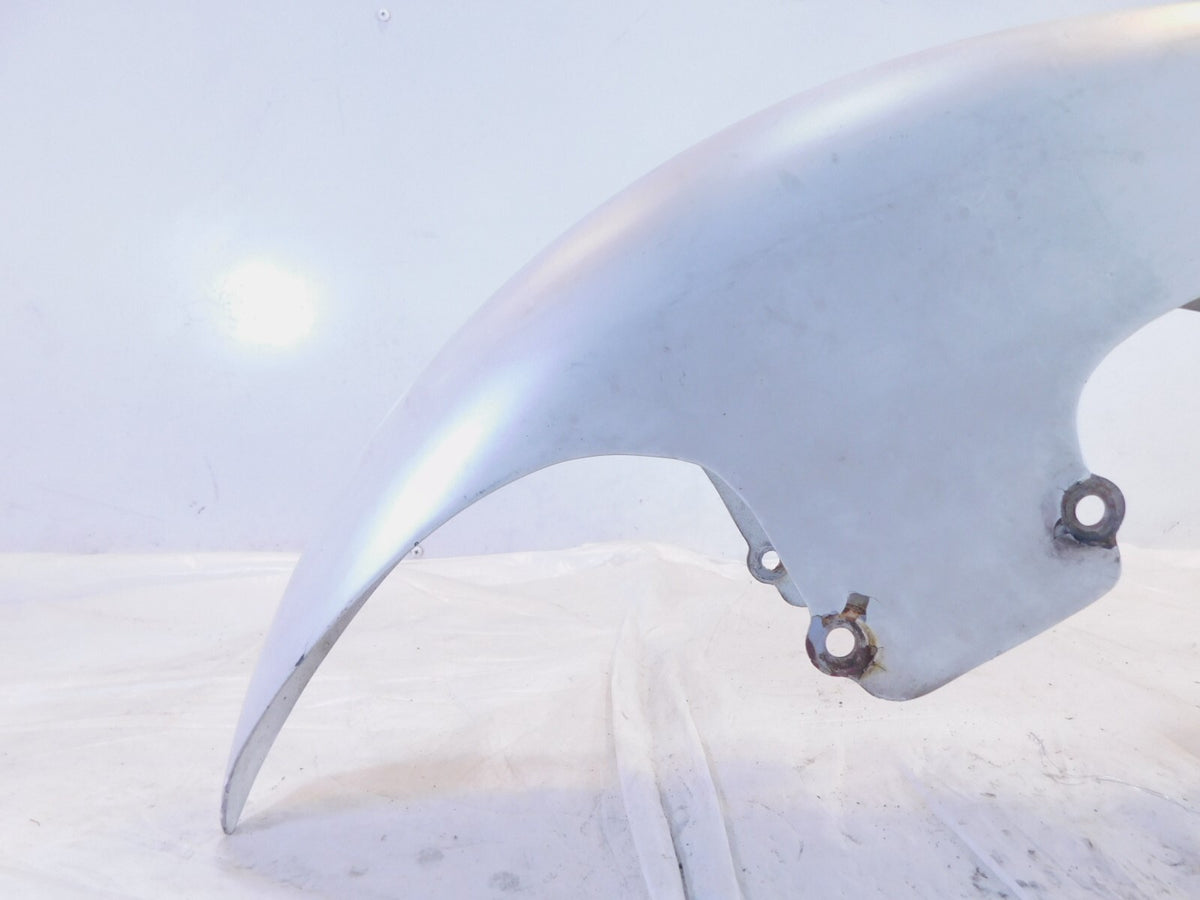 07-12 Kawasaki Vulcan 900 VN900 Custom White Front Wheel Mudguard Cover Fender - C3 Cycle