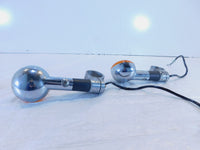 1986-2003 Suzuki Savage 650 LS650 Front Indicator Turn Signal Lights & Mounts - C3 Cycle
