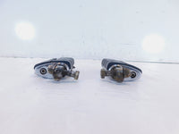 Harley Davidson FXR Dyna Sportster & Softail ISO Black Footpeg Footrest Pegs - C3 Cycle