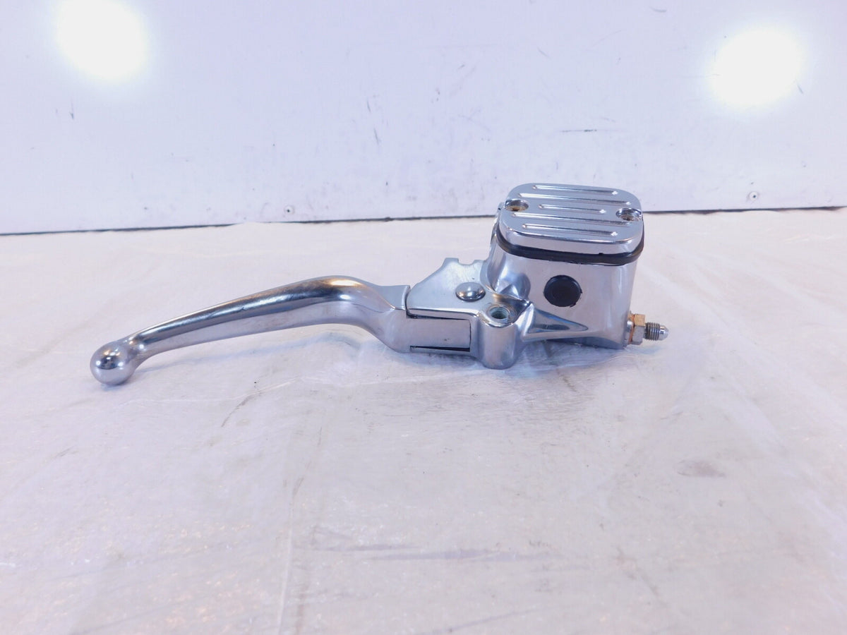 American IronHorse Texas Chopper Chrome Front Brake Master Cylinder w/ Lever - C3 Cycle