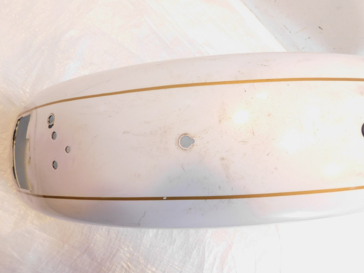 2007-2009 Harley Davidson Sportster 883 & 1200 White Rear Wheel Cover Fender - C3 Cycle