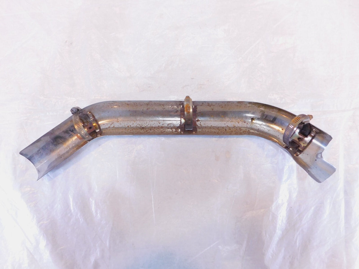 Harley Davidson FXD Dyna Rear Exhaust Header Pipe Chrome Heat Shield Cover - C3 Cycle