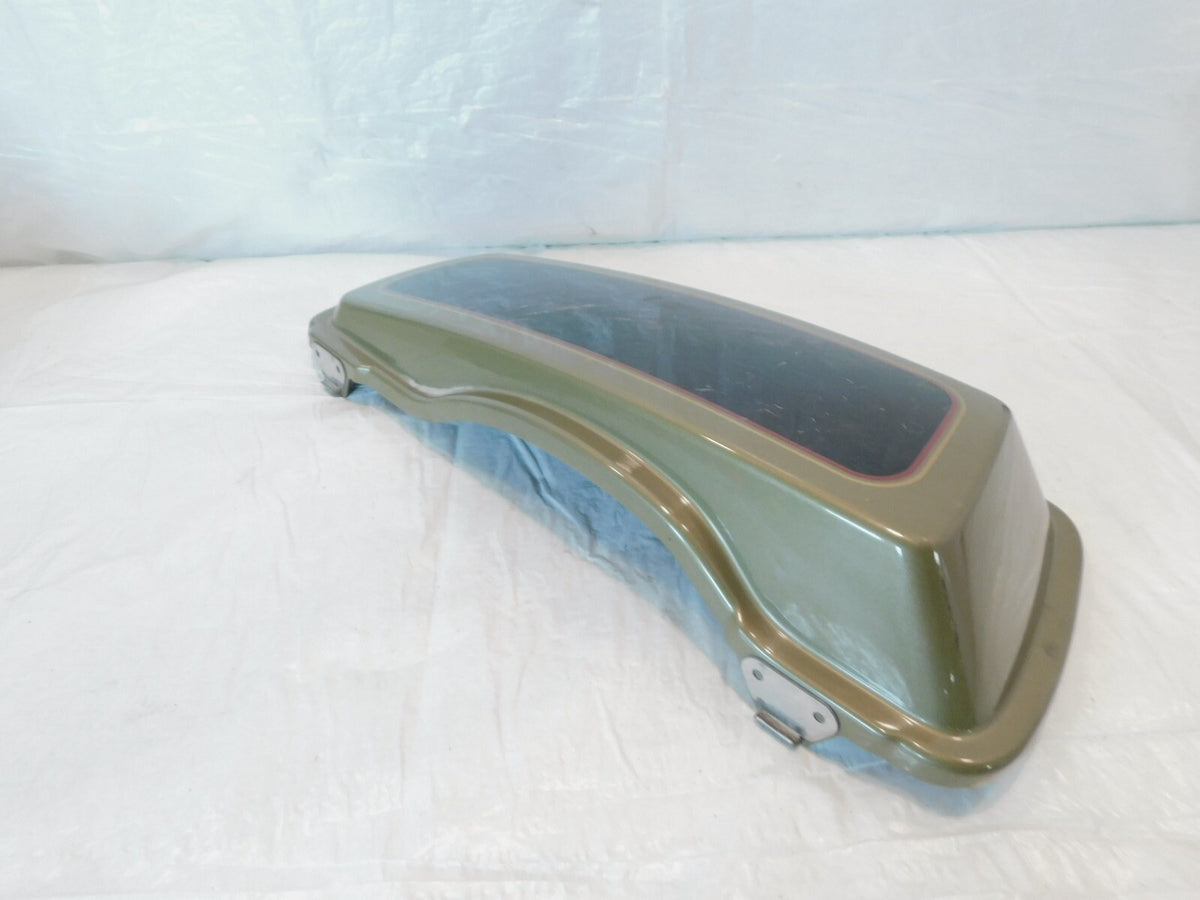 Harley Davidson Touring Road King & Electra Glide Green Left Saddlebag Cover Lid - C3 Cycle
