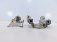 Harley Sportster 883 1200 Custom Chrome Handlebar Riser Mount Bracket & Cover - C3 Cycle