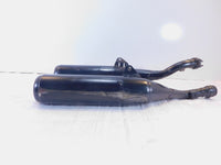 1992-1998 Yamaha Seca II XJ600S XJ 600 OEM Dual Rear Black Exhaust Pipe Mufflers - C3 Cycle