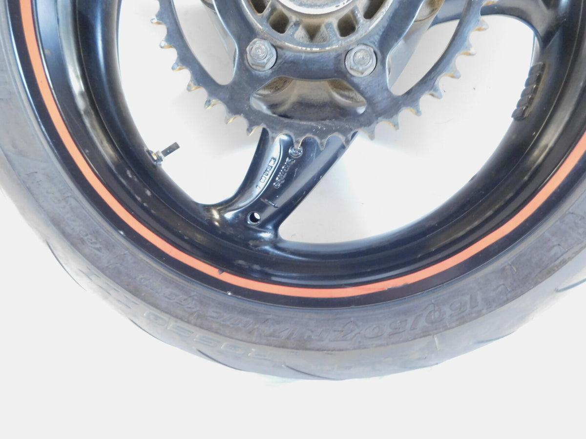Ducati Multistrada Monster 620 695 Cast Rear Wheel Rim Tire & Sprocket Straight - C3 Cycle