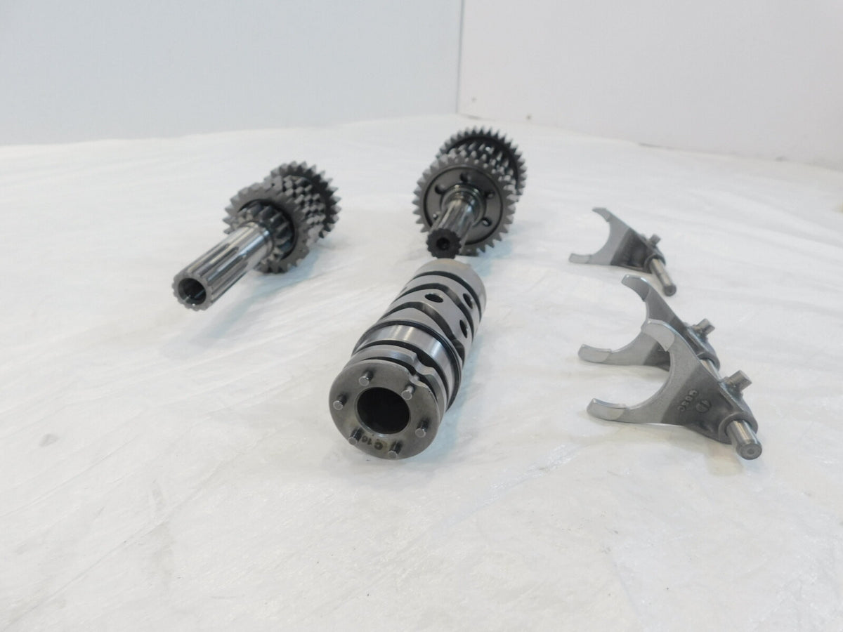 Ducati Monster Hypermotard Engine Motor Transmission Gears Shifter Drum w/ Forks - C3 Cycle