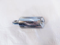 Harley Touring FXR Dyna Sportster Softail Black & Chrome Peg Footpeg Footrest - C3 Cycle