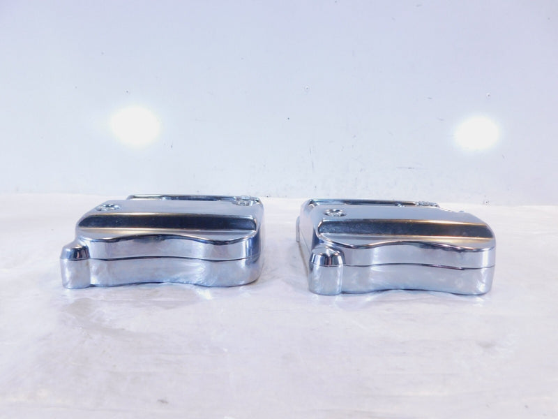Harley Davidson Sportster 883 & 1200 Chrome Cylinder Head Cover Rocker Boxes