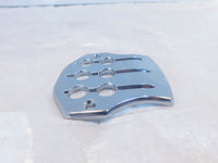 Victory Jackpot Hammer Kingpin & Vegas Speedometer Dash Indicator Light Bezel - C3 Cycle