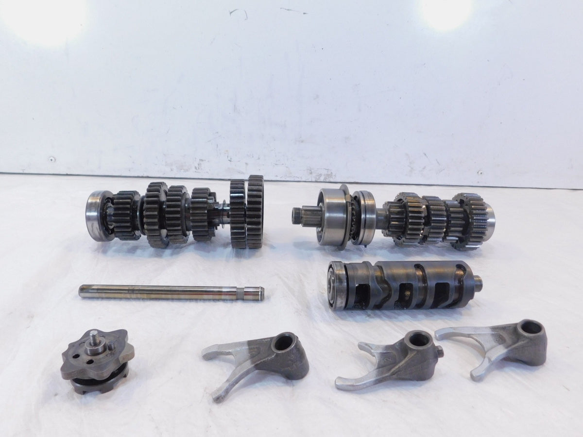 1983 83 Yamaha XJ750 Maxim 750 Engine Transmission Gears Shift Drum & Forks - C3 Cycle