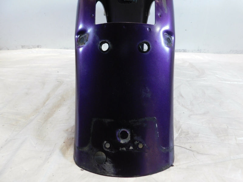 01-05 Harley Touring Road King & Electra Glide Purple Rear Wheel Fender - Dented
