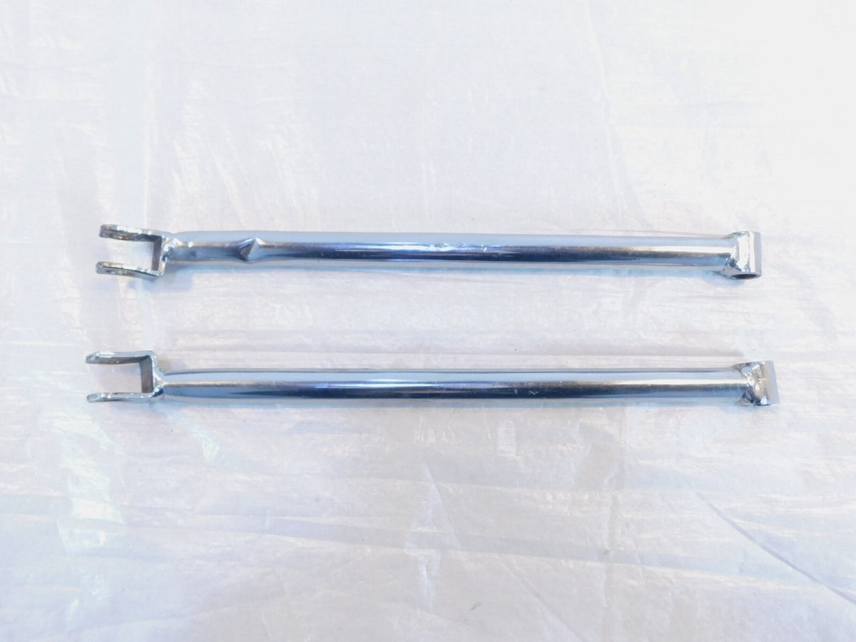 Harley Davidson Sportster 883 1200 Chrome Left Right Shock Elimination Brackets - C3 Cycle