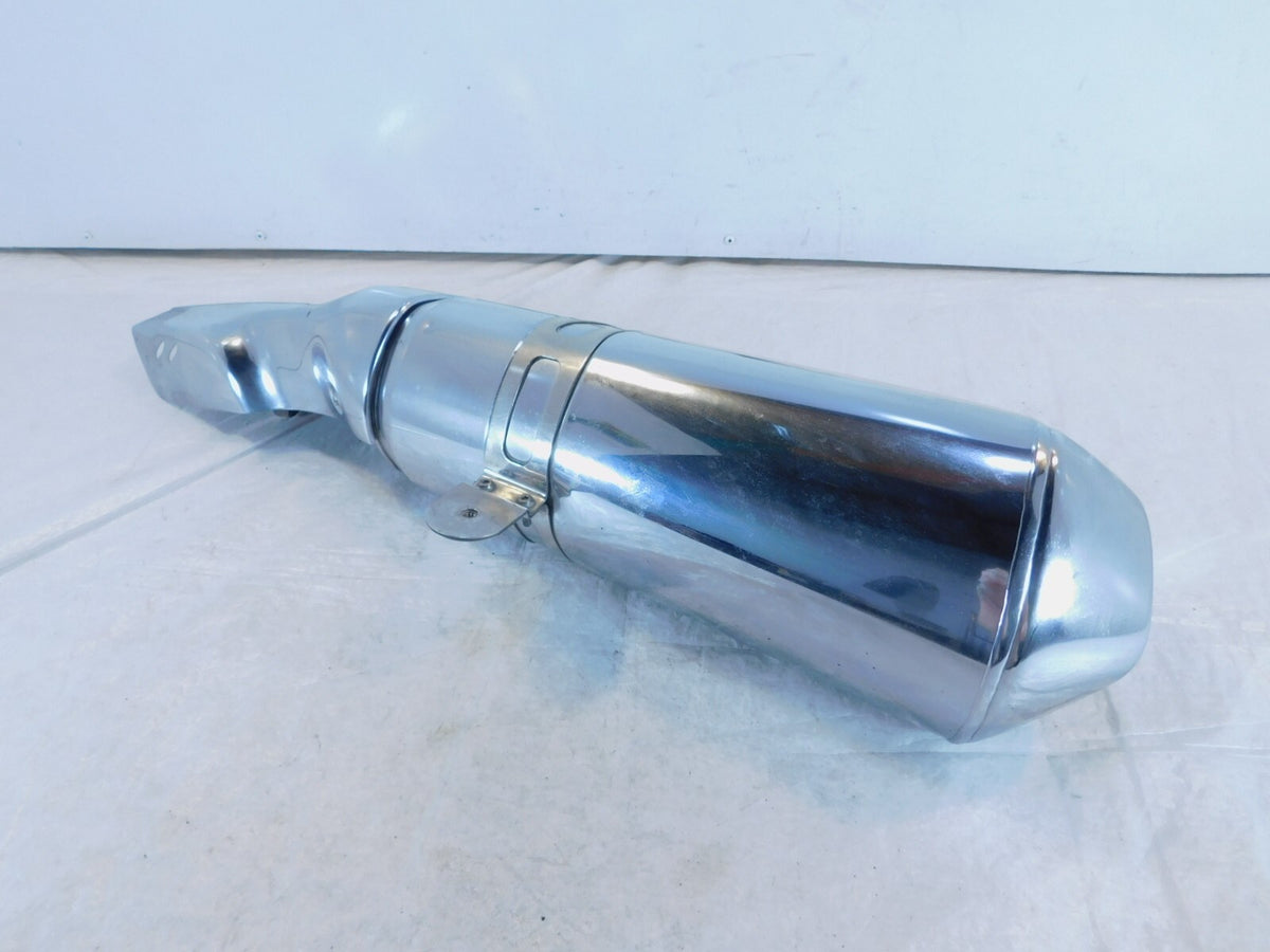 2014-2018 BMW R1200RT Chrome Exhaust Muffler Silencer Pipe Can & Heat Shield - C3 Cycle