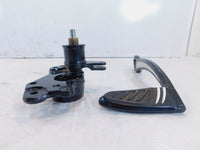 Harley Performance Machine Black Road King Electra Street Glide Rear Brake Pedal - C3 Cycle