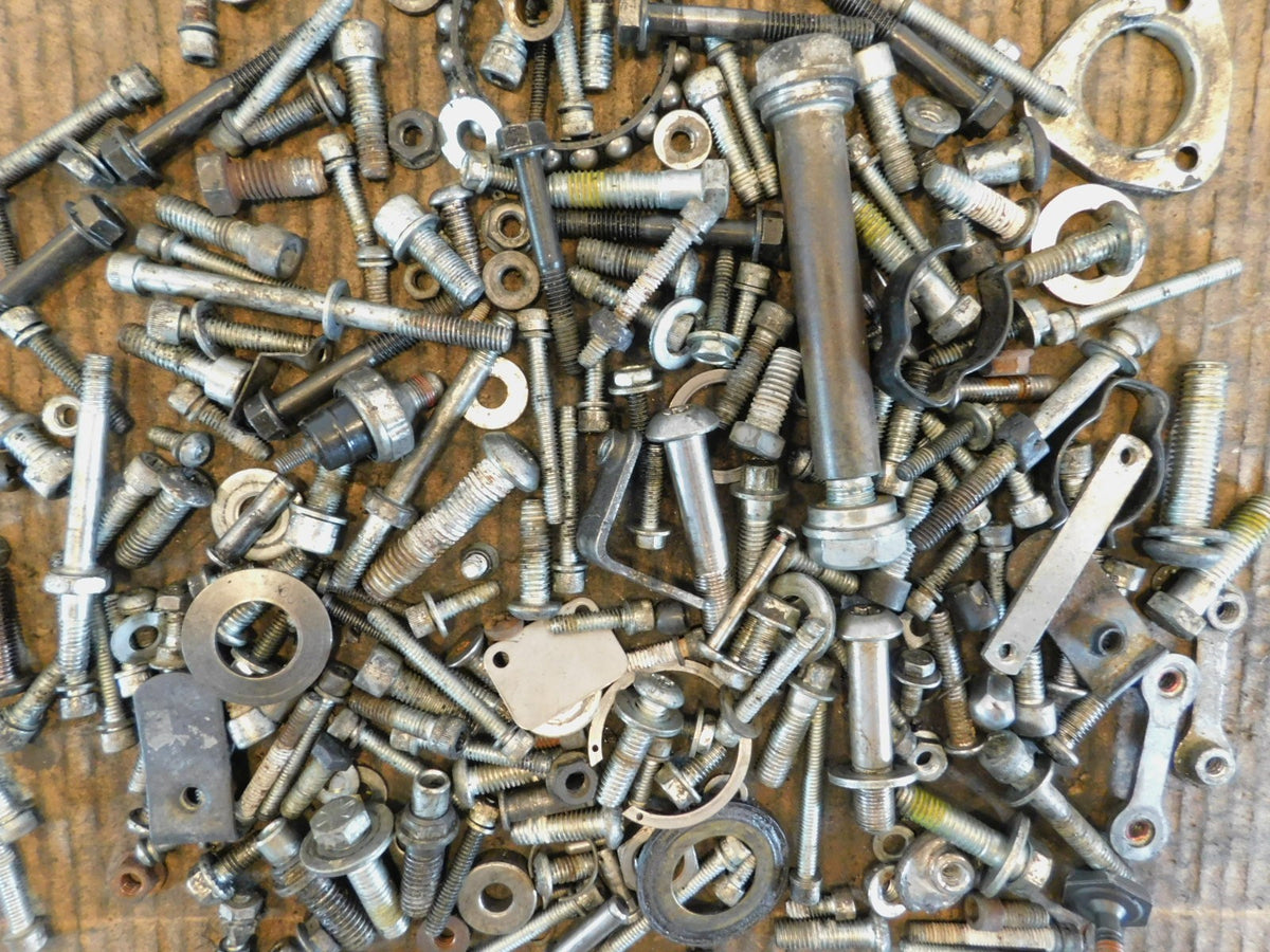 06 Harley Davidson Sportster XL1200C Custom Nuts Bolts Brackets Parts Box Lot - C3 Cycle