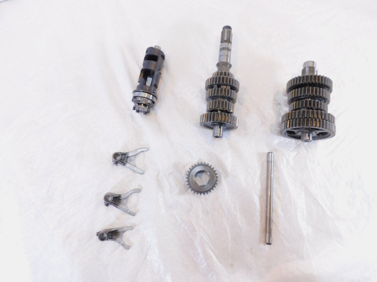 1986-1999 Yamaha Virago 1100 XV1100 Transmission Gears & Shift Drum w/ Forks - C3 Cycle