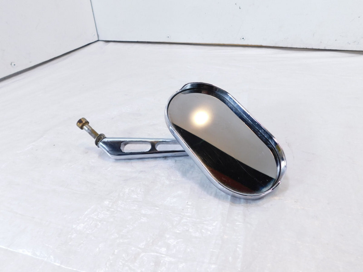 Harley Dyna Sportster Softail FXR & Sportster Front Left Chrome Rear View Mirror - C3 Cycle