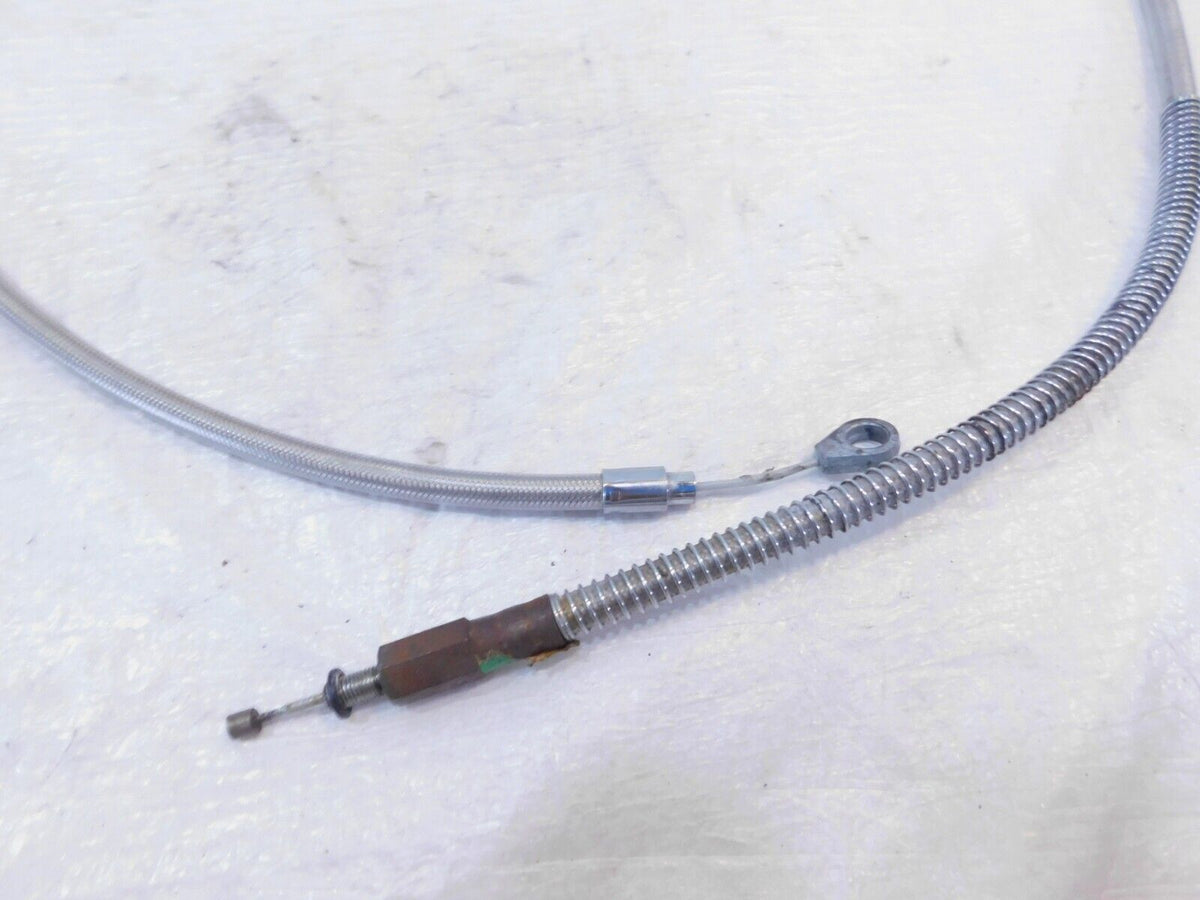 Harley Davidson EVO Softail Heritage Classic & Fat Boy Braided Clutch Cable Line - C3 Cycle