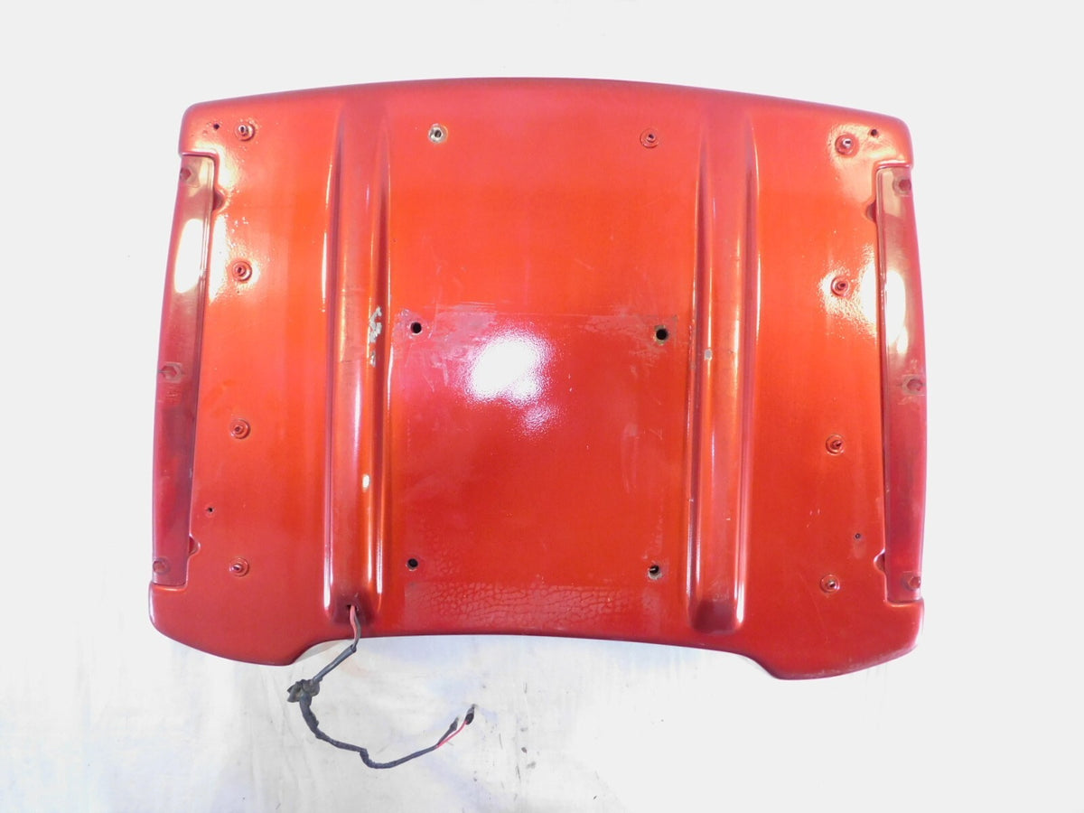 1986-1990 Harley Davidson Touring Tour Electra Glide Red Luggage Tour-Pak Bottom - C3 Cycle