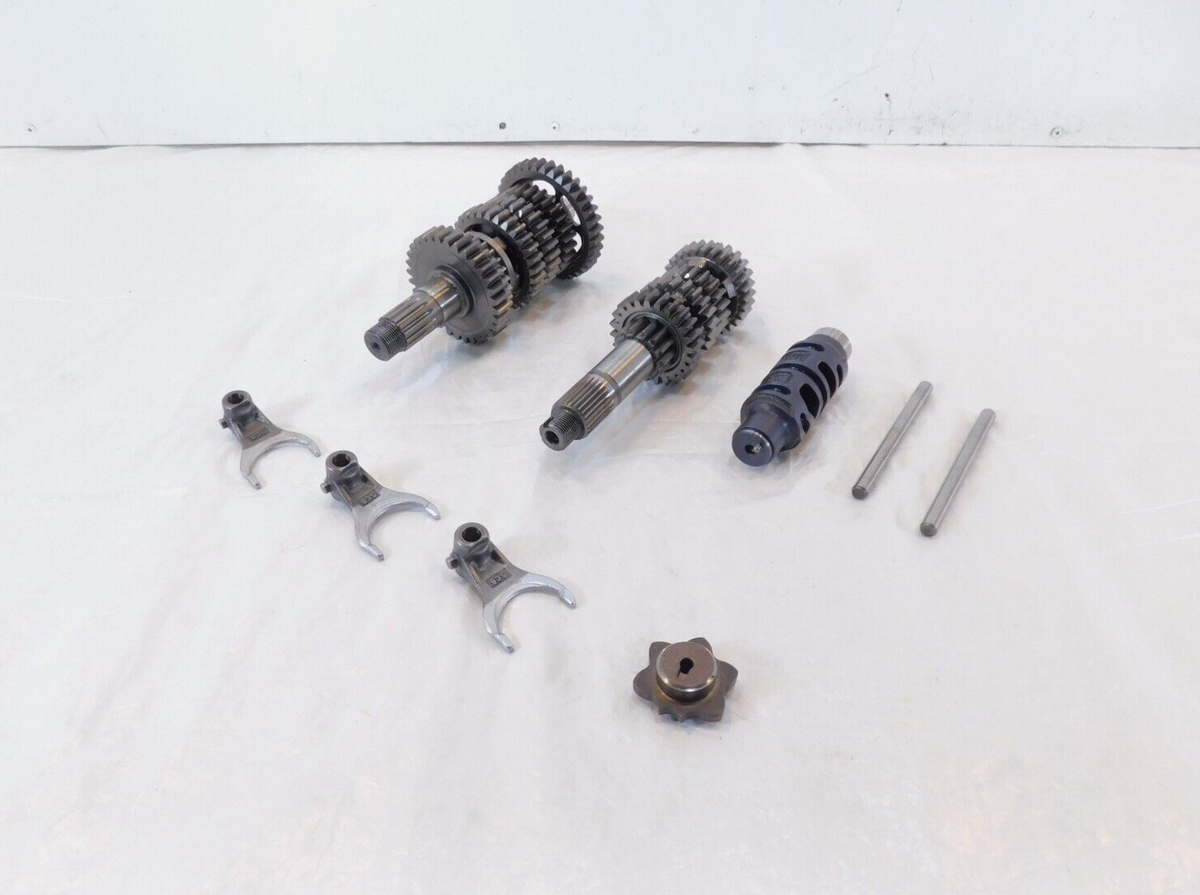 Indian Scout Bobber & 1200 Transmission Gears & Shifter Drum & Fork Assembly - C3 Cycle