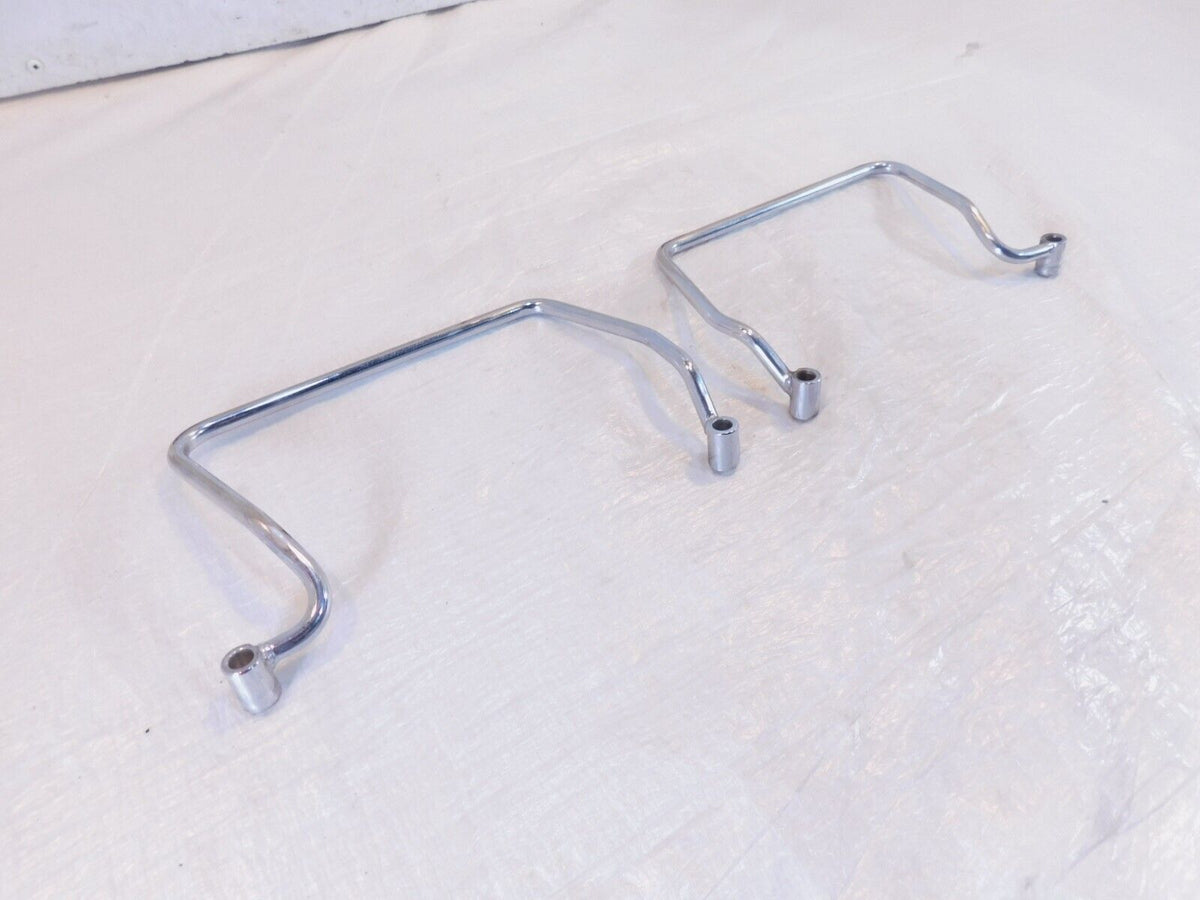 2002 02 Yamaha V-Star 1100 Classic XVS1100 Saddlebag Luggage Bracket Mount Rails - C3 Cycle