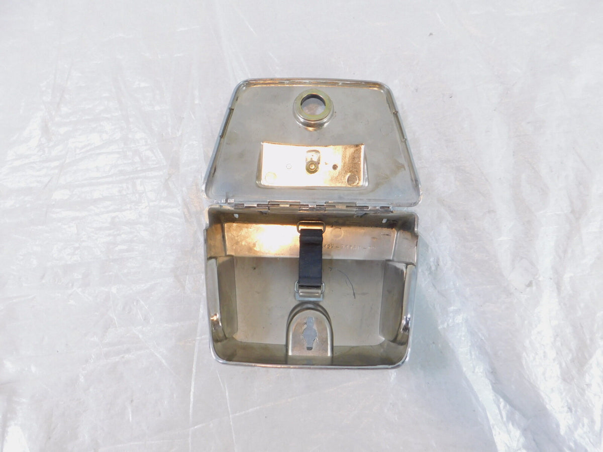 84-99 Yamaha Virago 700 750 1000 1100 XV750 Rear Seat Backrest Tool Storage Box - C3 Cycle