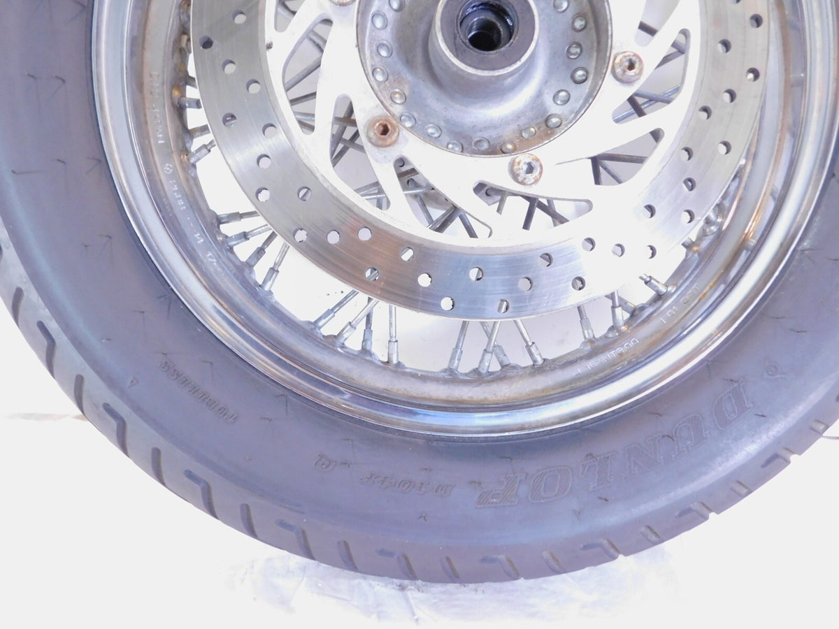 Yamaha V-Star 650 XVS650 Classic Silverado Laced Front Wheel Rim & Brake Rotor - C3 Cycle