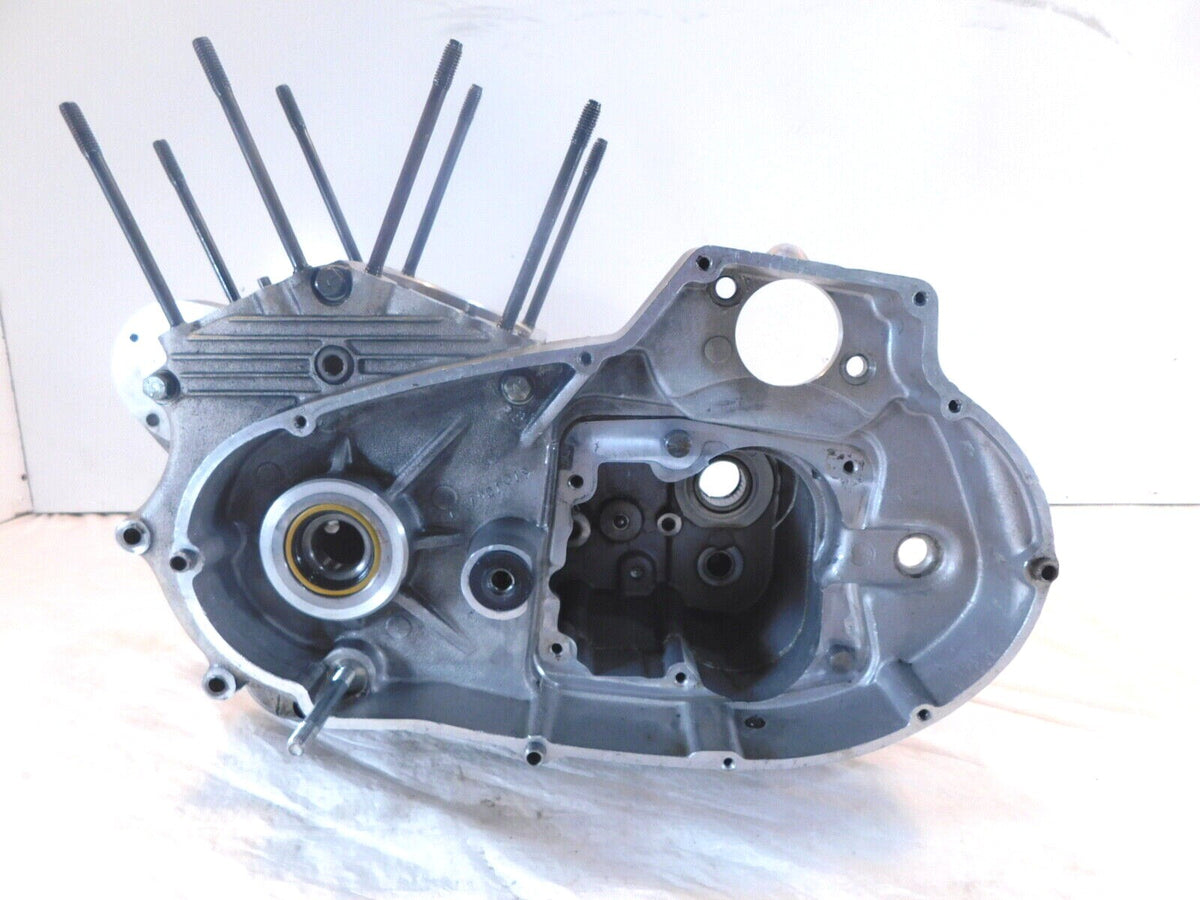 Harley Davidson Sportster 883 & 1200 Silver Crankcase Cases Engine Block - C3 Cycle