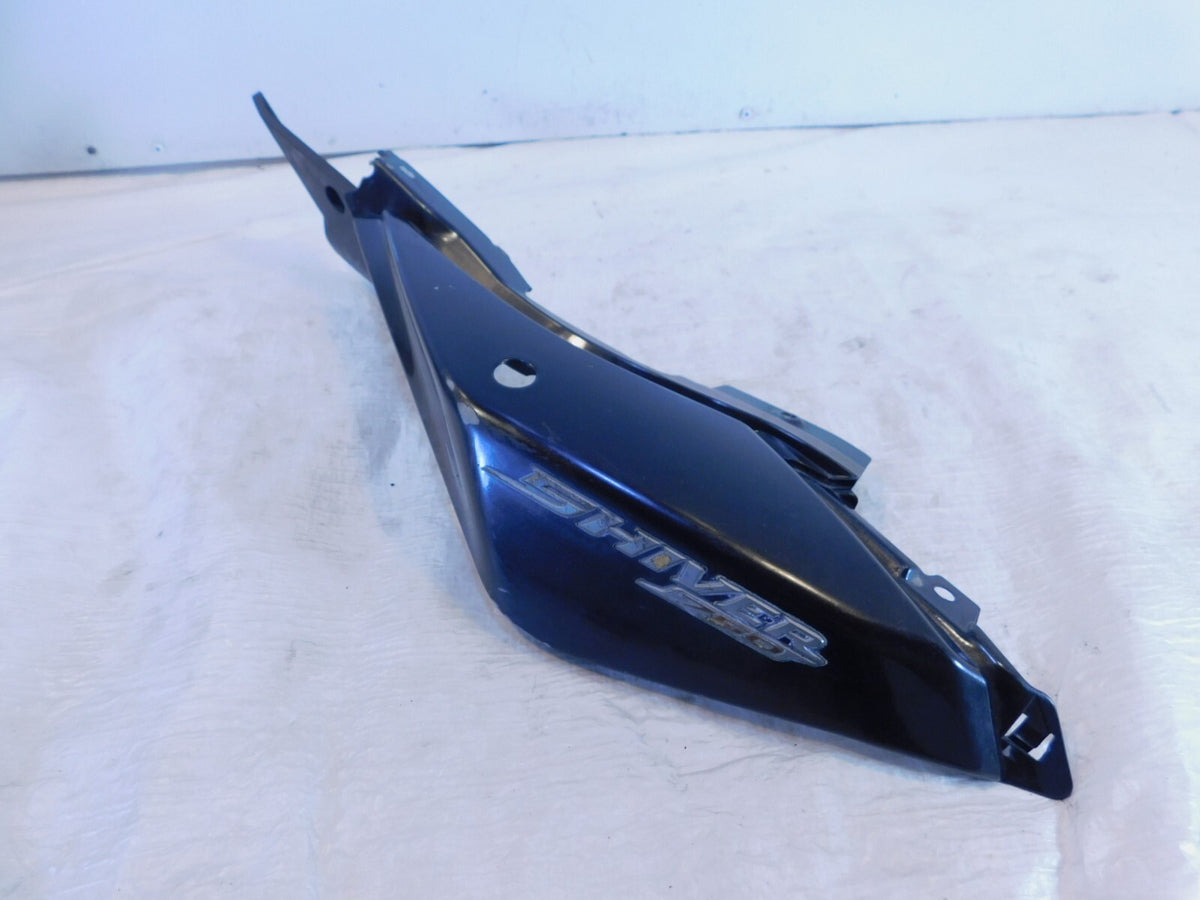 2007-2009 Aprilia Shiver 750 SL750 Black Left Rear Tail Section Fairing Cowl - C3 Cycle