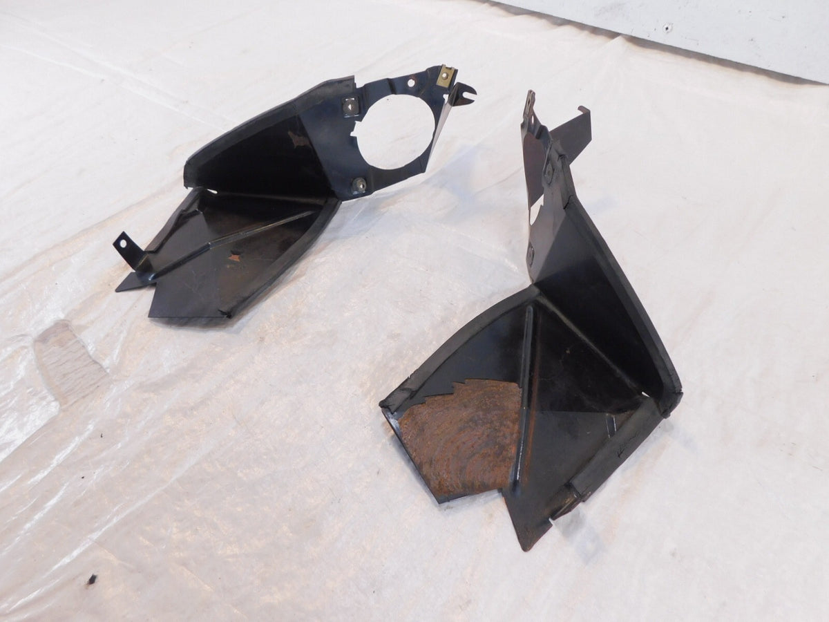 86-96 BMW K1100RS K100RS Inner Fairing Cowl Dash Trim Panel Cover Bracket Mounts - C3 Cycle