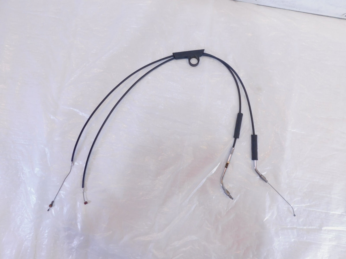 Harley Davidson EVO Sportster XLH 883 & 1200 Throttle & Idle Cable Line Wires - C3 Cycle