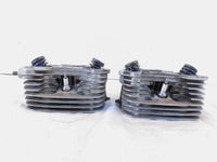 Harley Davidson Sportster 883 Hugger & Custom Silver Cylinder Heads w/ Valves - C3 Cycle
