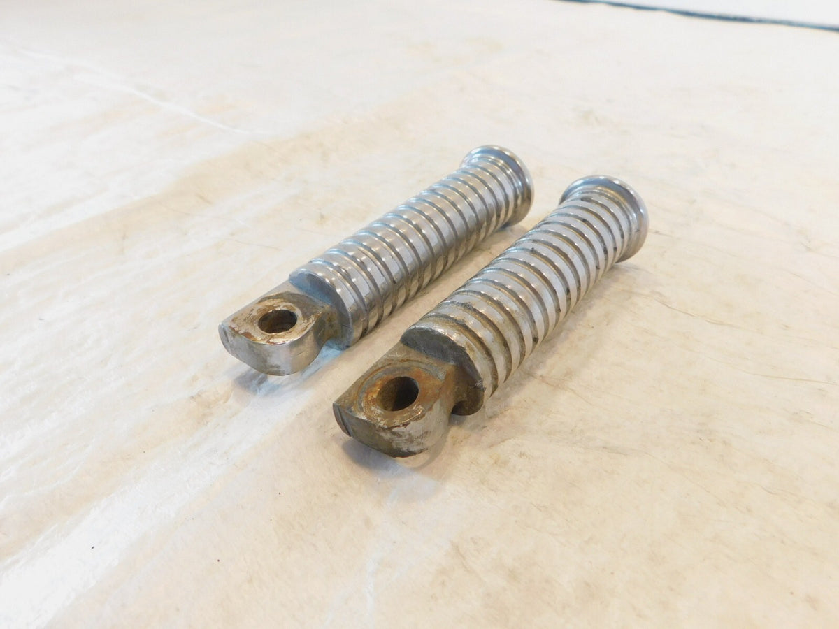 Harley Davidson FXR Dyna Sportster Softail Left & Right Footpegs Footrests - C3 Cycle