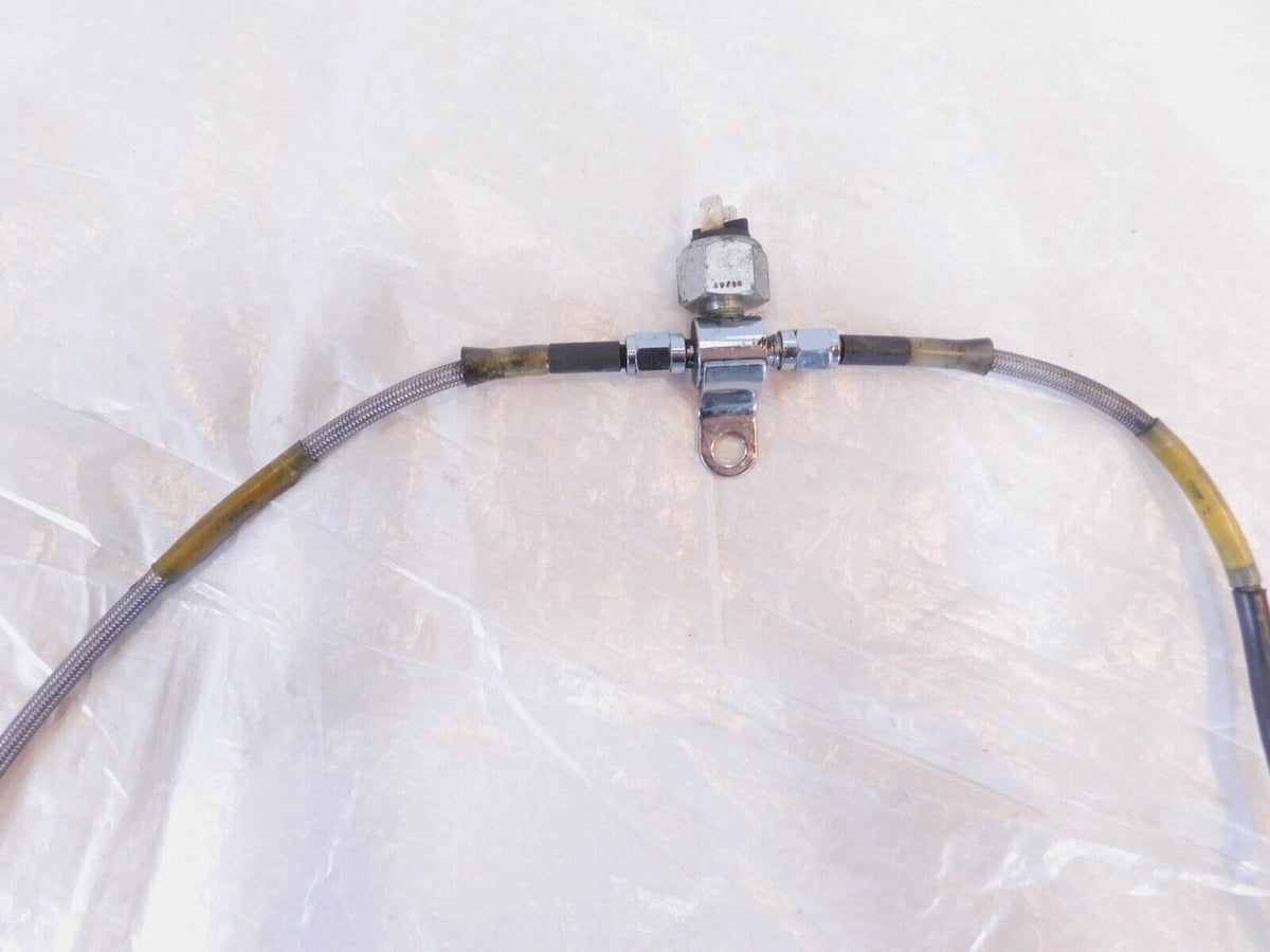 2002 & 2003 Indian Gilroy Scout Rear Master Cylinder to Caliper Brake Hose Line - C3 Cycle