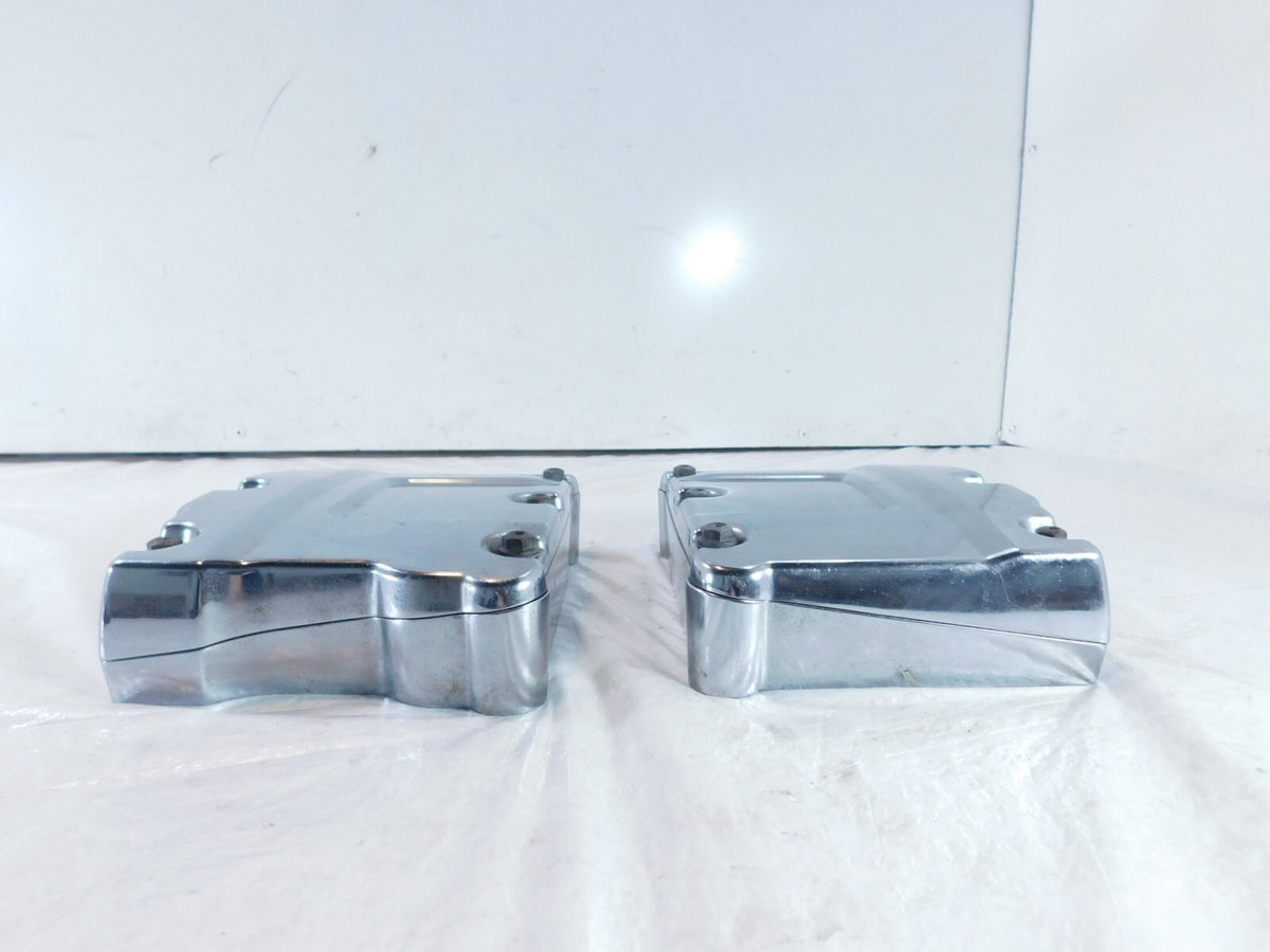 Harley Davidson Touring Dyna & Softail Chrome Cylinder Head Rocker Boxes - C3 Cycle