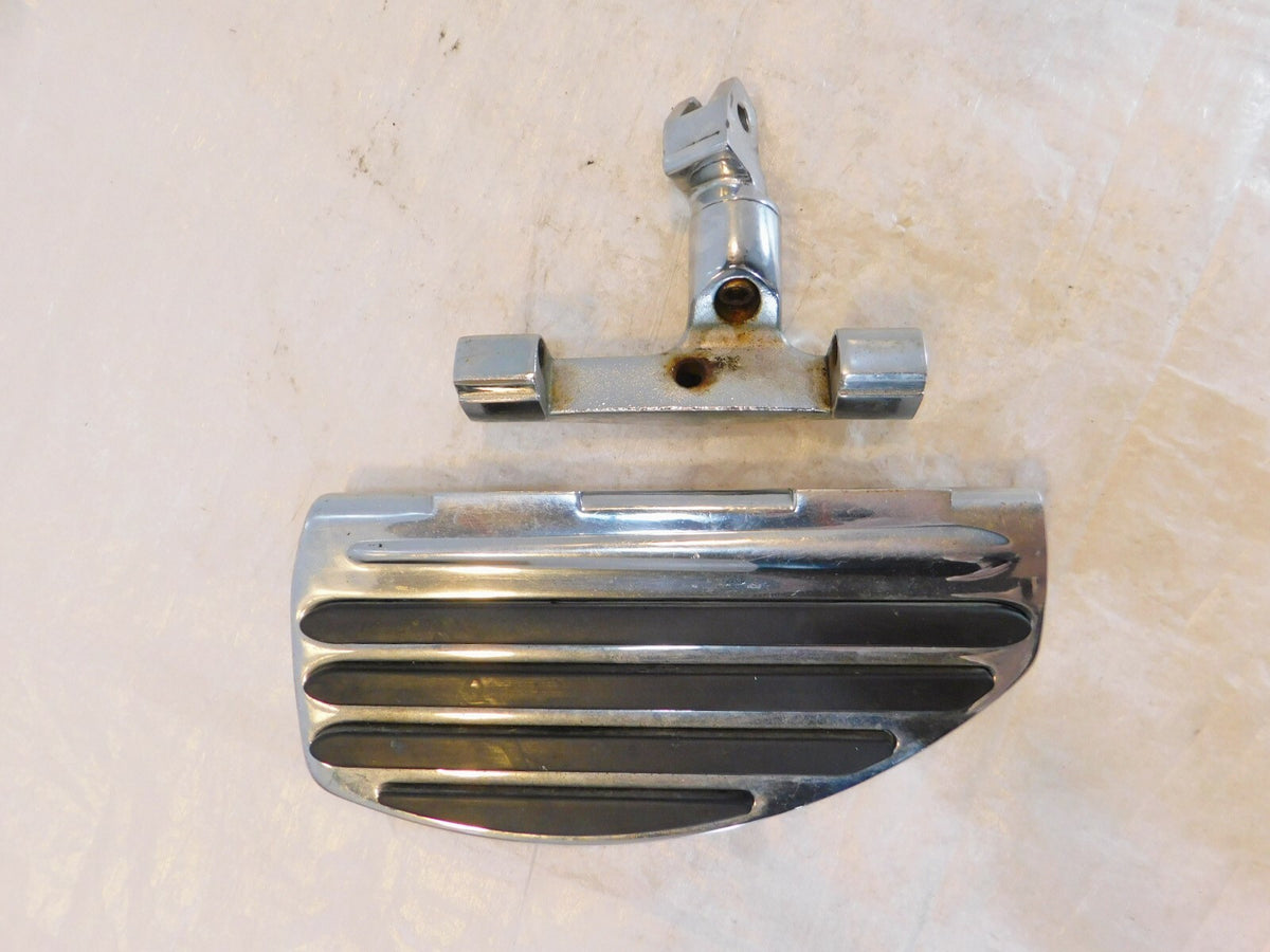 2005 Yamaha V-Star XVS1100 1100 Classic Right Side Chrome Footboard Floorboard - C3 Cycle